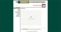 Desktop Screenshot of lisboarestaurant.com